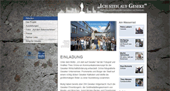 Desktop Screenshot of ich-steh-auf-geseke.de