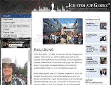 Tablet Screenshot of ich-steh-auf-geseke.de